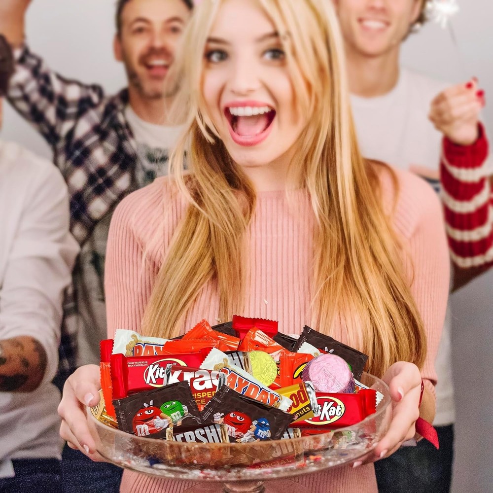 Assorted Chocolate Candy Variety Pack 2 lb – Bulk Individually Wrapped Chocol...