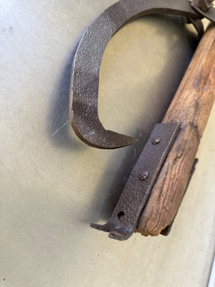 Vintage Primitve Cant Hook. Peavey or Log Roller #2143