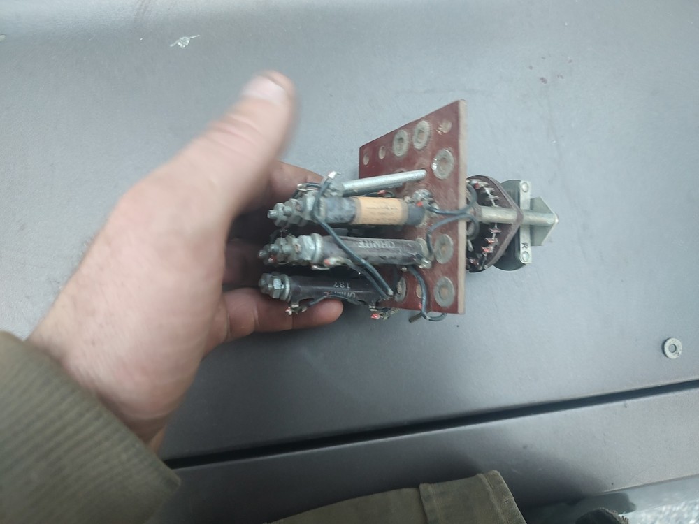 Ohmite Resistors On A Rority Switch