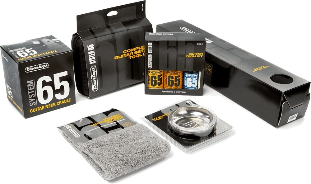 System 65 Complete Guitar Setup Tech Pack With Tools And Polish Kit