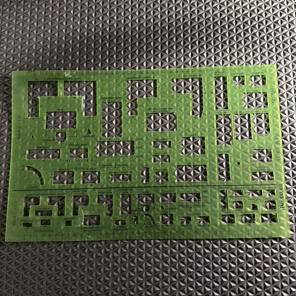 Timesaver Office Plan Template No 529