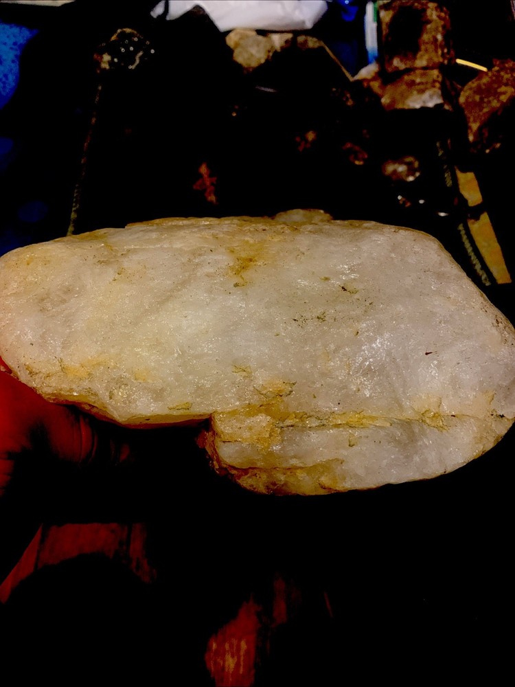 Huge Rutillated Gold Quartz