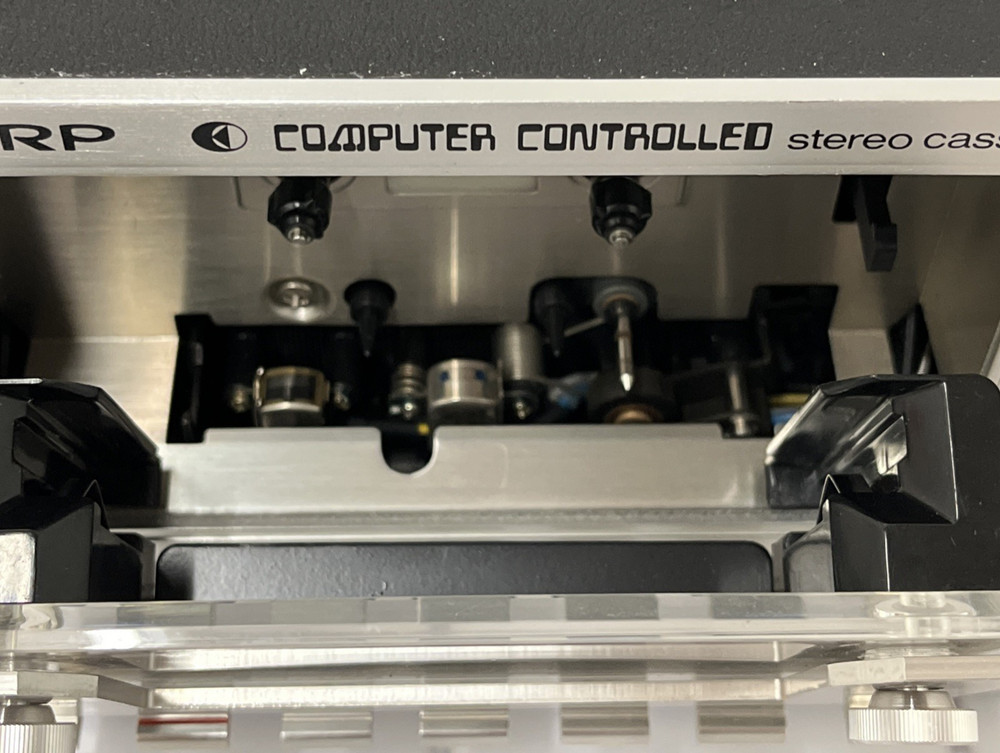 SHARP RT-3388A COMPUTER CONTROLLED CASSETTE DECK PLAYER *AS IS *SEE DESCRIPTION