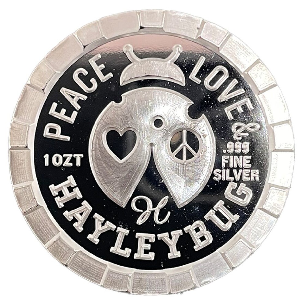 2025 Hayleybug 1 oz Abduction Stacker .999 silver Round