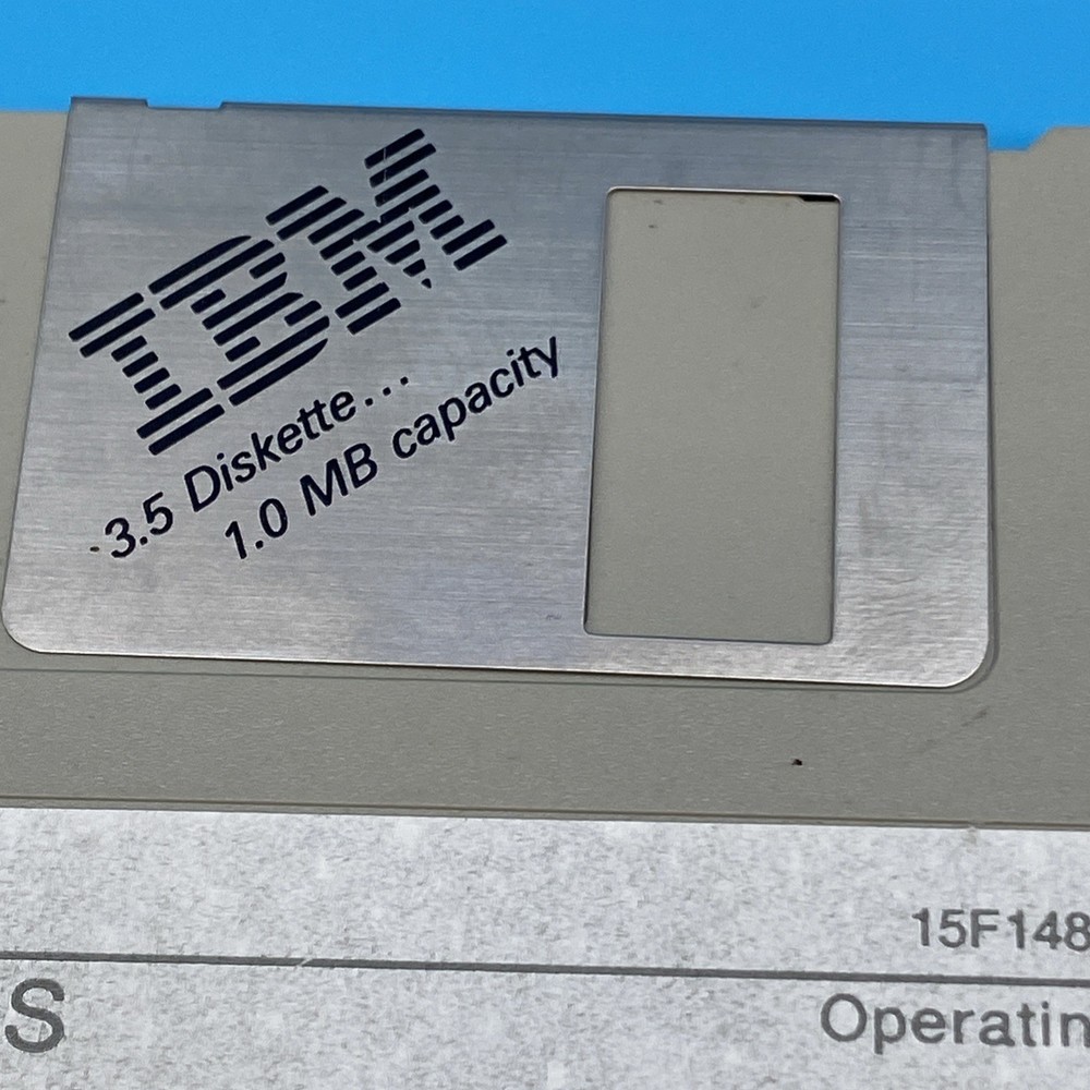 1988 IBM DOS Floppy Disk Untested