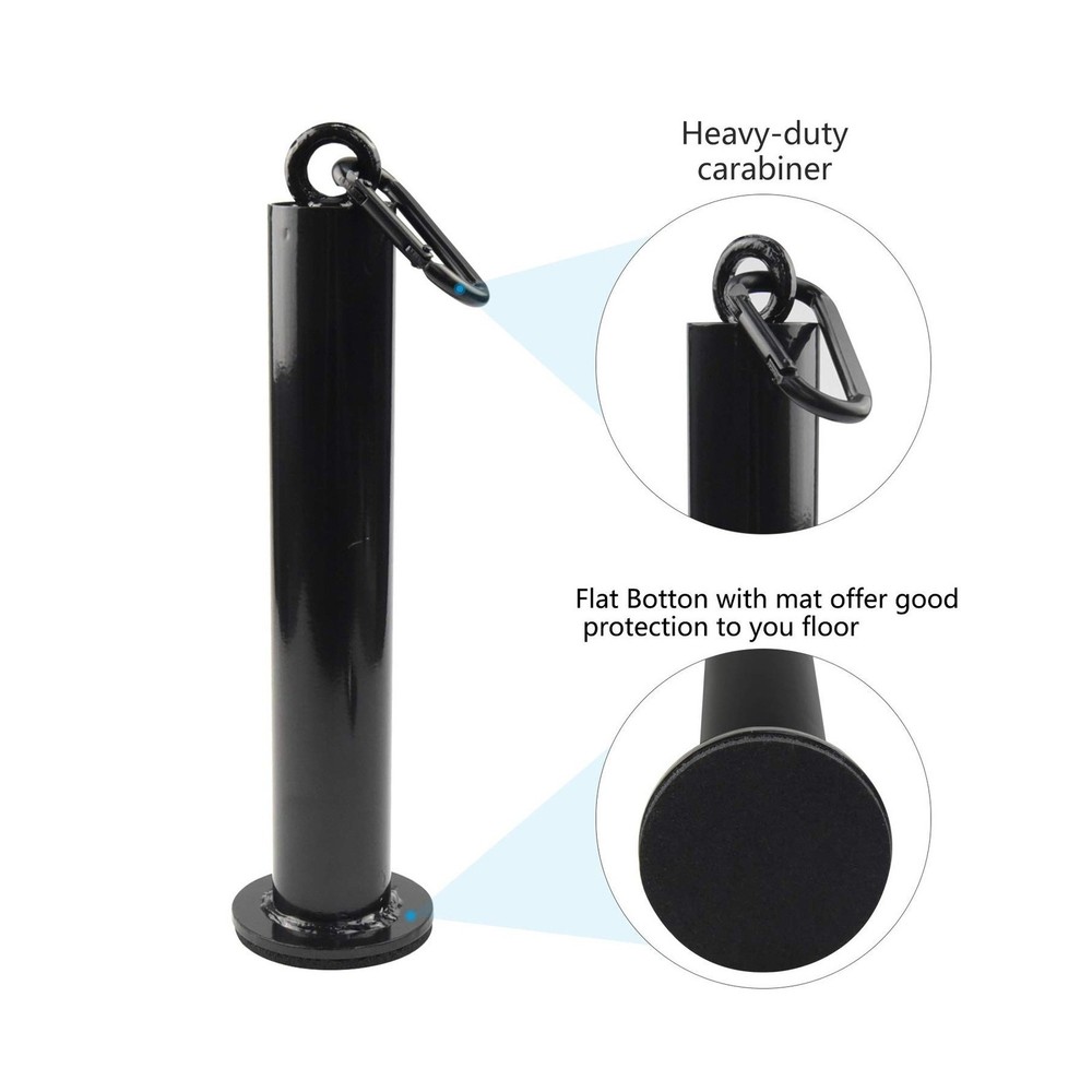 Weight Loading Pin with Carabiner for Cable Pulley System LAT Pulldown
