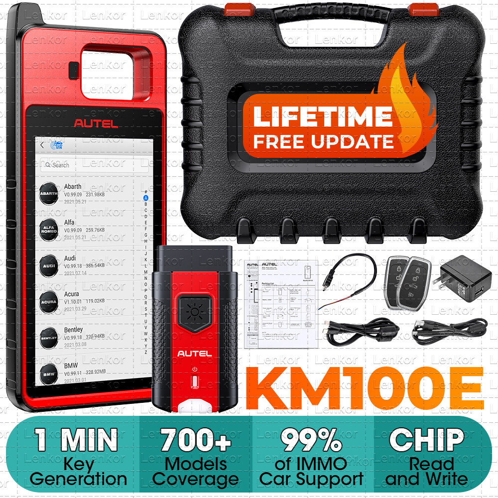 2025 Autel MaxiIM KM100 KM100E Key Fob Programming Tool Programmer Immobilizer