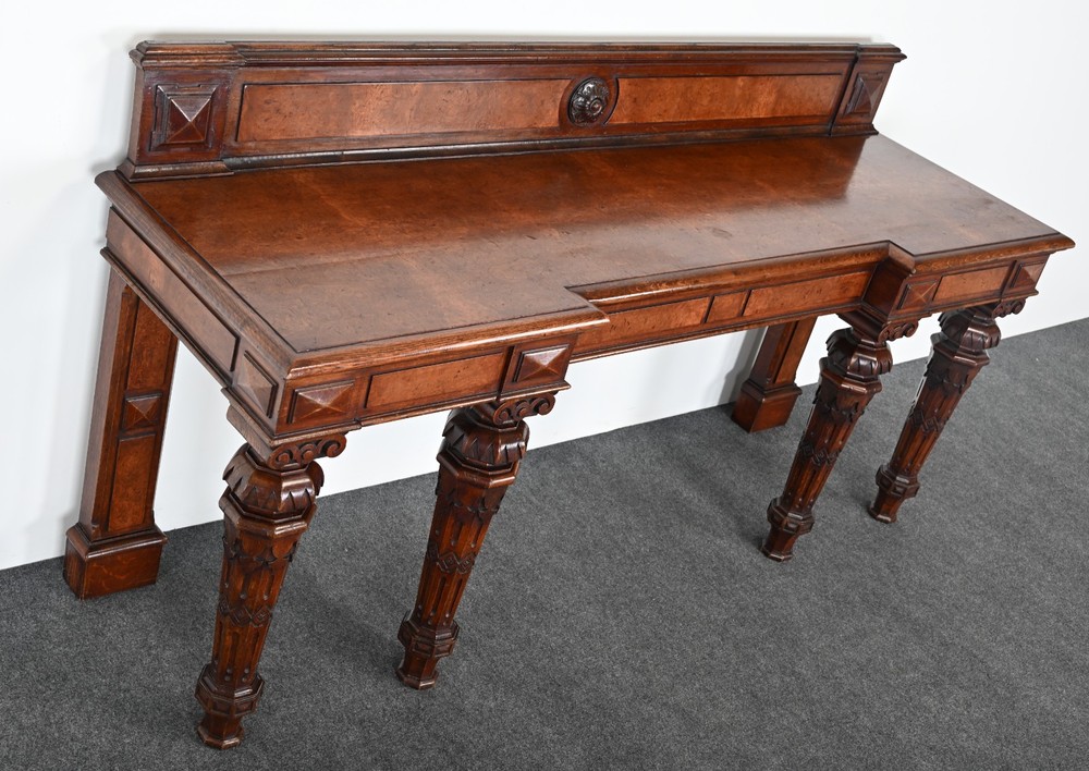 19th Century Gothic Sideboard or Huntboard
