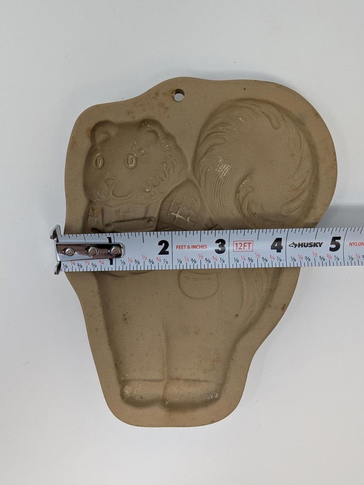 Brown Bag Cookie Art 1993 Squirrel Cookie Mold