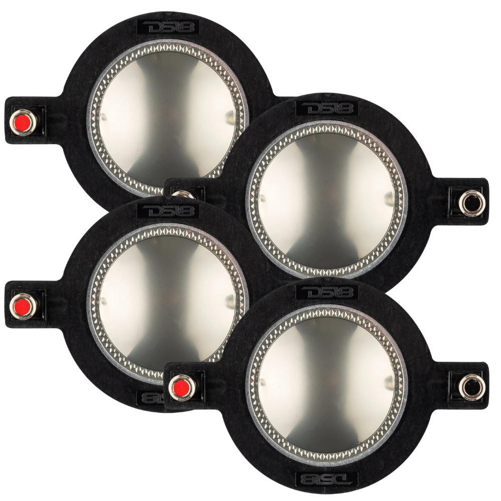 4x DS18 2" Replacement Diaphragm 8-ohm - Fits PRO-DKH1 PRO-D1 PRO-DR2