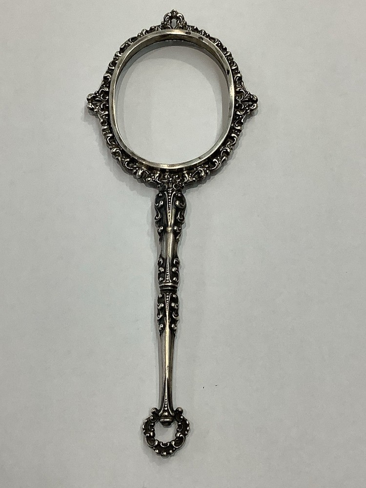 Sterling Silver Handheld Mirror (missing Mirror)