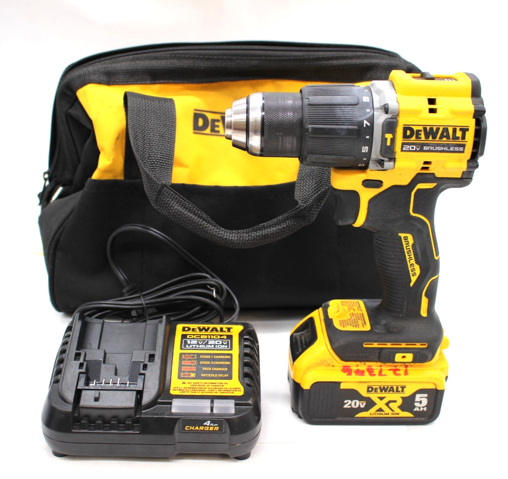 DEWALT DCD799 20V Max 1/2" Atomic 2 Speed Brushless Hammer Drill Driver