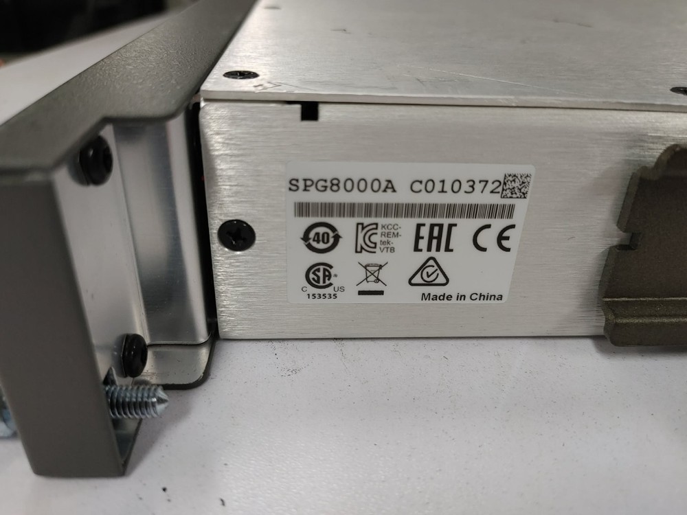 Tektronix spg8000A Master Sync/Clock GPS HD SDI Multi Format Reference Generator