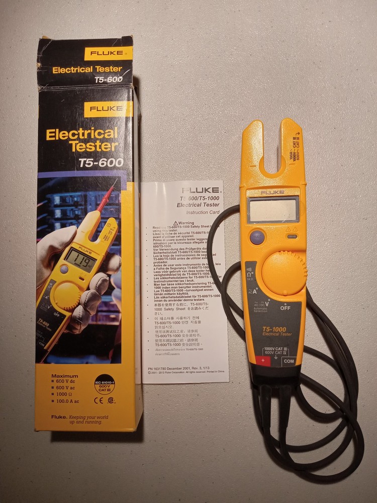 FLUKE T5-600 ELECTRICAL TESTER