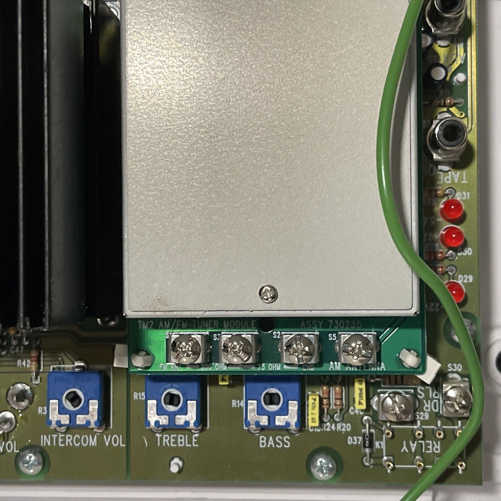 M&S Systems Model MC602 Intercom Panel (FOR PARTS, AS-IS)