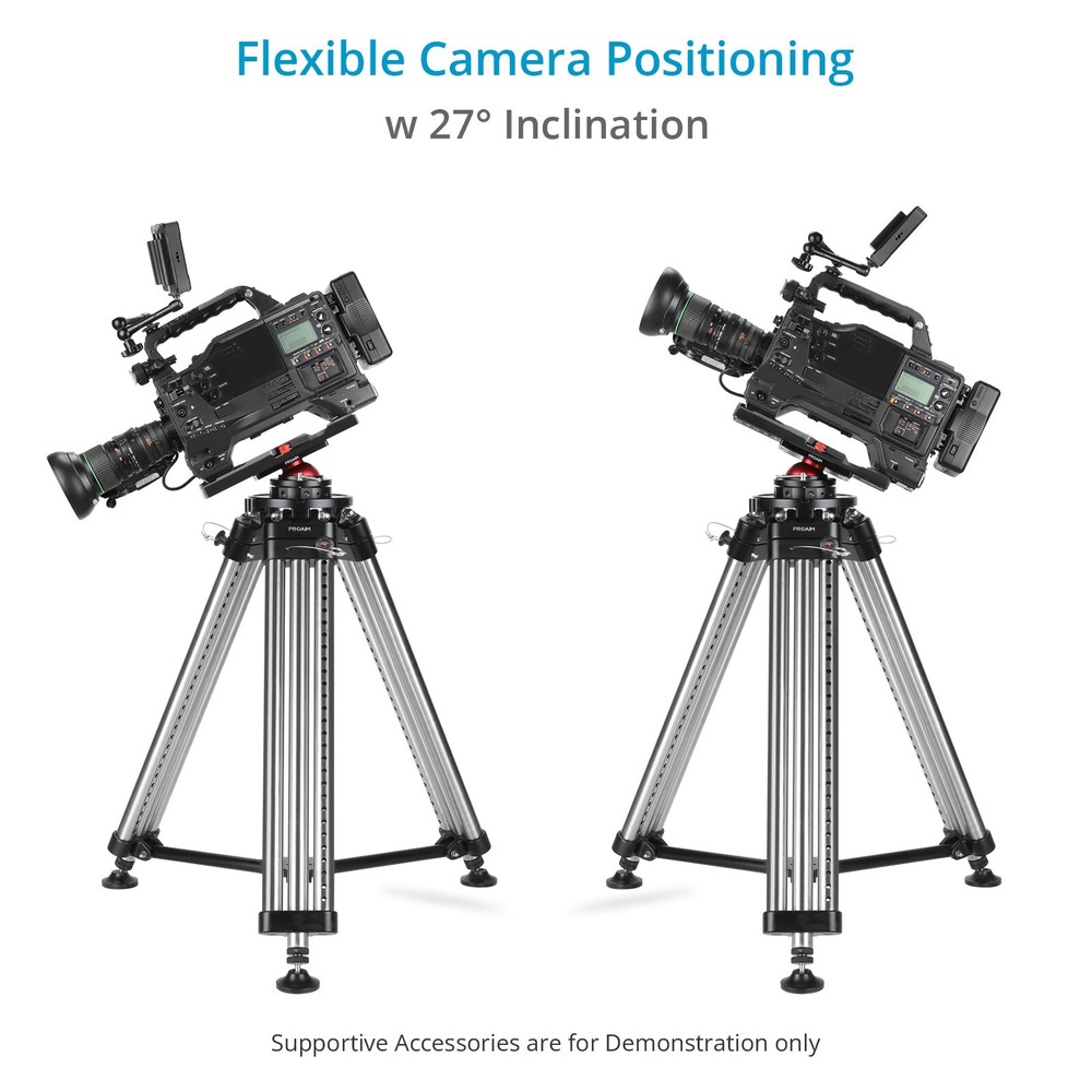 Proaim Camera Support Leveling Base – Mitchell & 3/8” Base Mount (P-LB1-01)