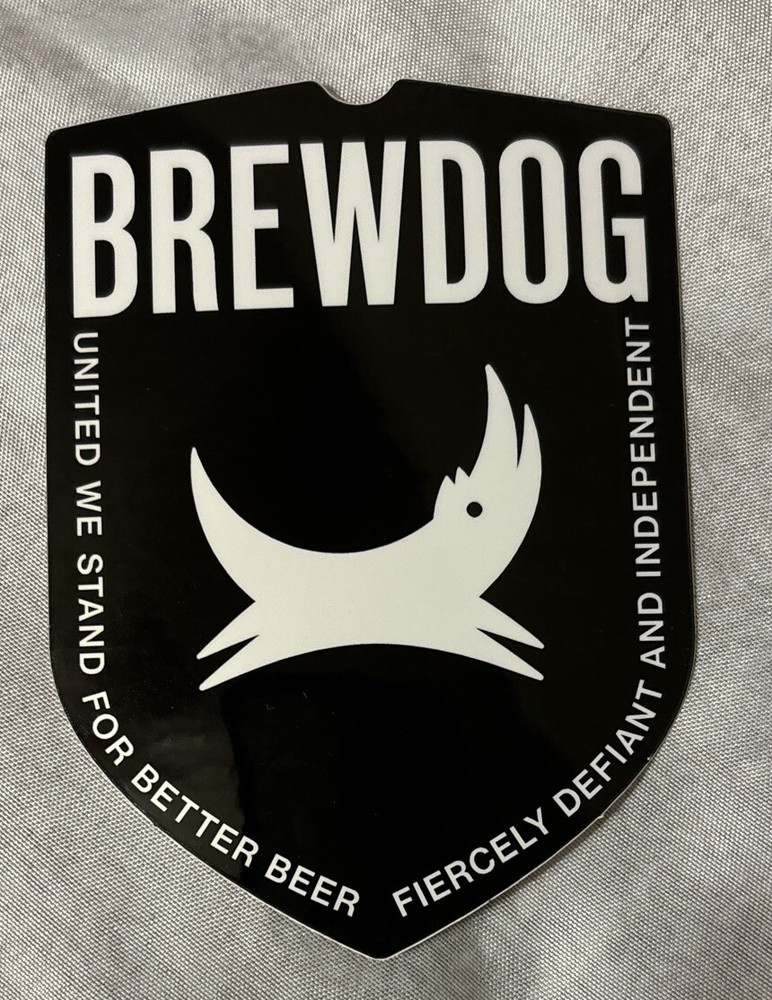 BREWDOG Craft Beer Shield Sticker Ohio