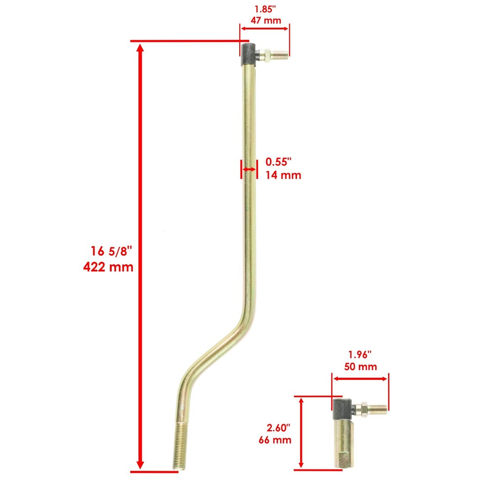 Steering Sector Drag Link Kit for John Deere D140 D150 D155 D160 D170