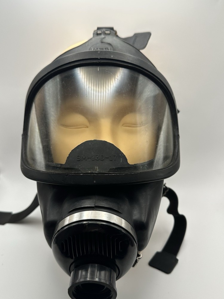 Vintage MSA Full Face Adjustable Gas Mask