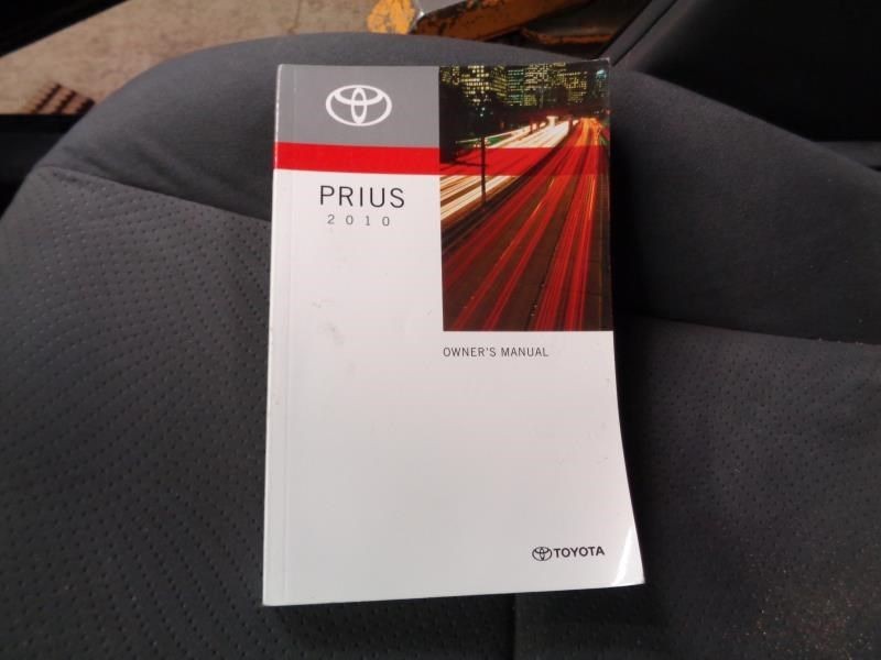 PRIUS     2010 Owners Manual 1148083