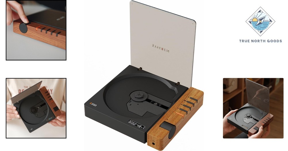 Multi-Functional CD Player with Bluetooth & High-Fidelity Audio - R300 Model