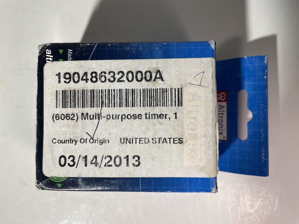 6062 Altronix Multi-Purpose Timer Module 12/24VDC NOS NOB