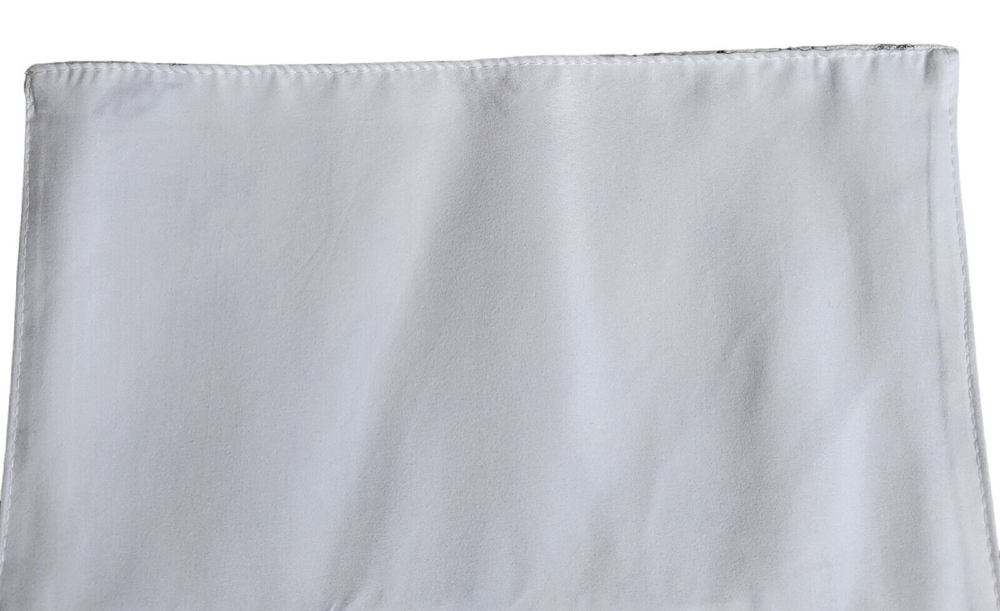 Fabric Rectangular Table Runner Gray Off White EASTER BUNNIES 70x12.5" Approx.