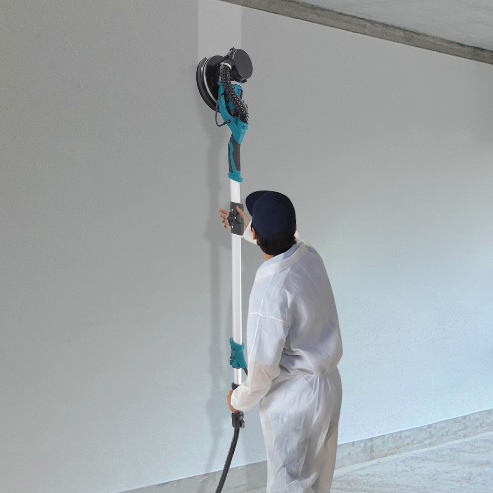 Electric Ceiling Wall Sander Variable Speed Dustless Drywall Sander 850W Sanding