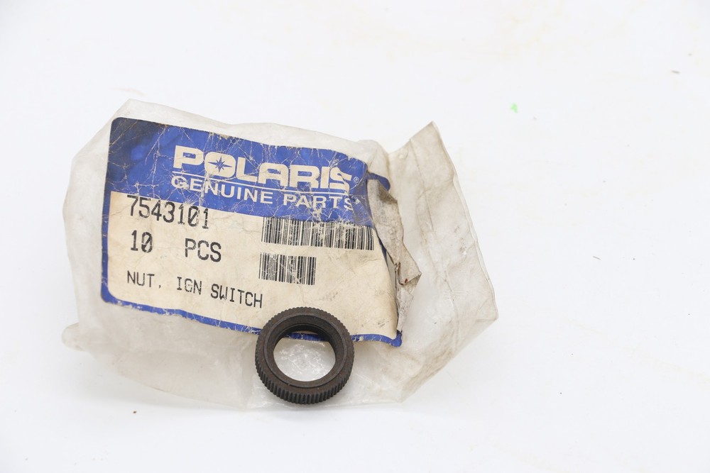 NOS OEM POLARIS IGNITION SWITCH NUT 7543101