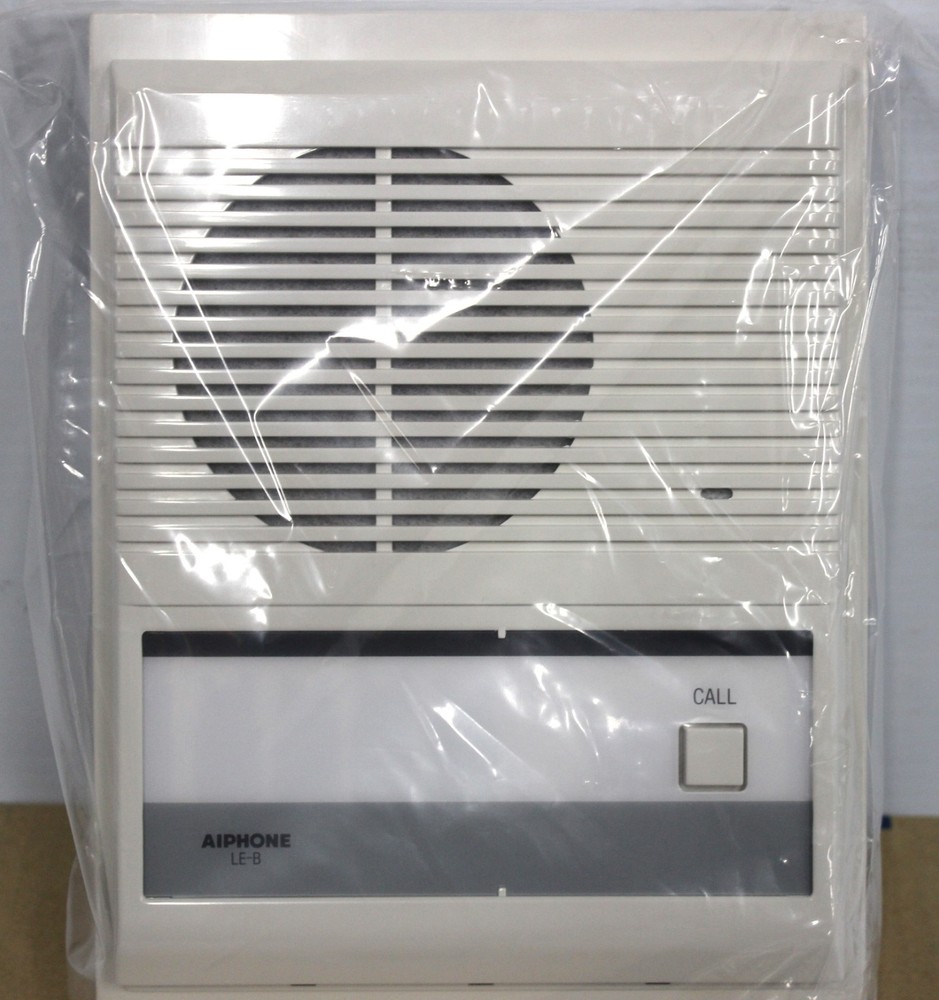 AIPHONE LE-B INTERCOM CALL STATION White New