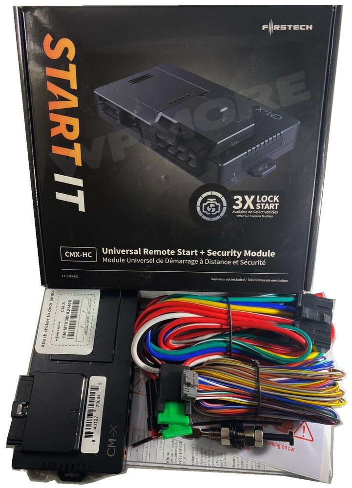 Compustar Firstech FT-CMX-HC STARTIT Universal Remote Start Alarm Controller Kit
