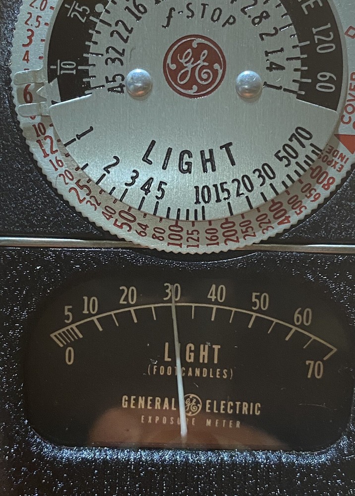 GE Type DW-68 Exposure/Light Meter