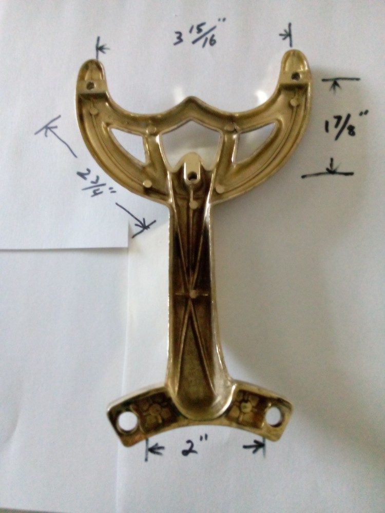 One Brass Ceiling Fan Bracket