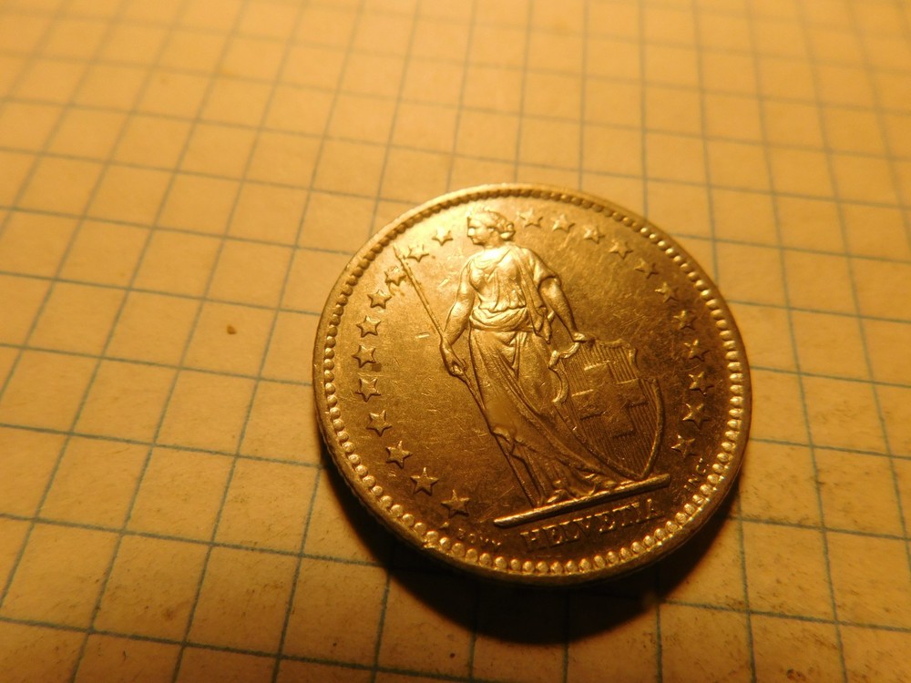 SWITZERLAND 2 FRANCS 1979 # 1005