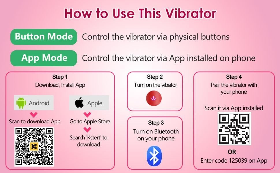 Mini - App Controlled 9 Vibration Modes, Long Distance Discreet