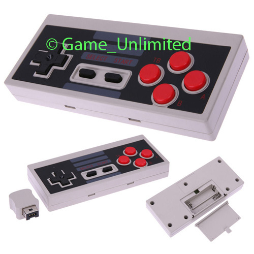 2x Mini Wireless GamePad Controller for Nintendo NES Classic Edition Console