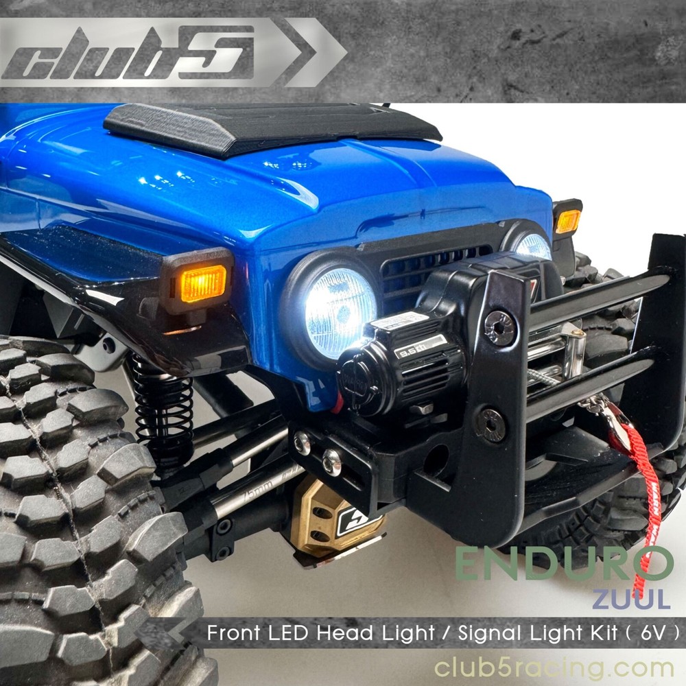 Front LED Head Light / Signal Light Kit for Element Enduro Zuul ( 6V )