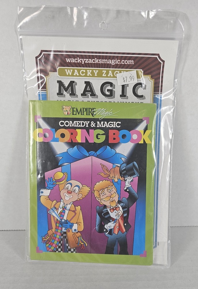 Comedy & Magic coloring Book by Empire Magic