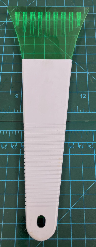 Enterprise Rent A Car Green Plastic Ice Scraper Snow Windshield Tool Auto Logo