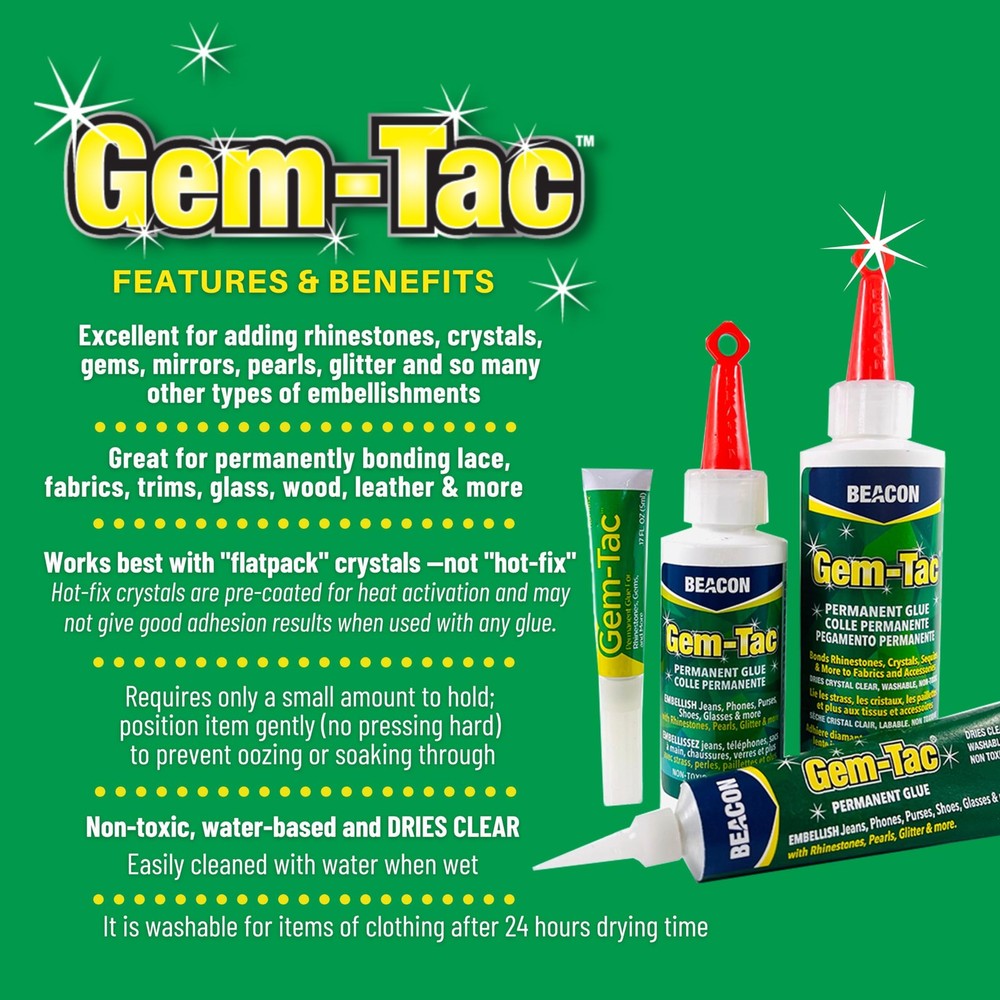 Gem Tac Glue 4oz