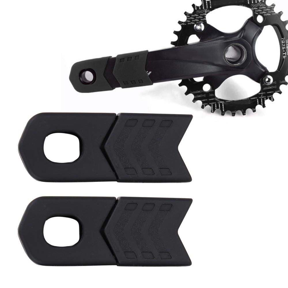 4Pcs Bicycle Crank Protector Lightweight Sturdy Durable For Most Cranks XOAD