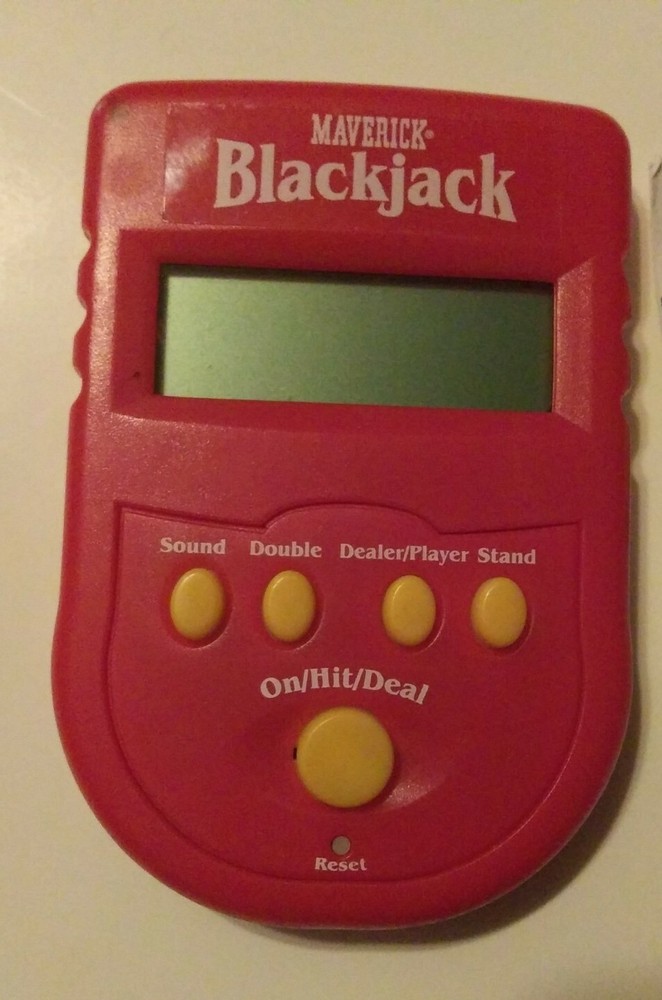 Vintage Maverick Blakjack Handheld Game