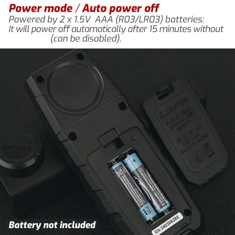 Advanced Digital Display Light Meter Measurement Tool with Wide Measuring Ranges