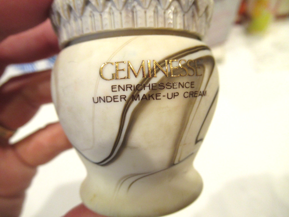 Geminesse Max Factor bottle, empty