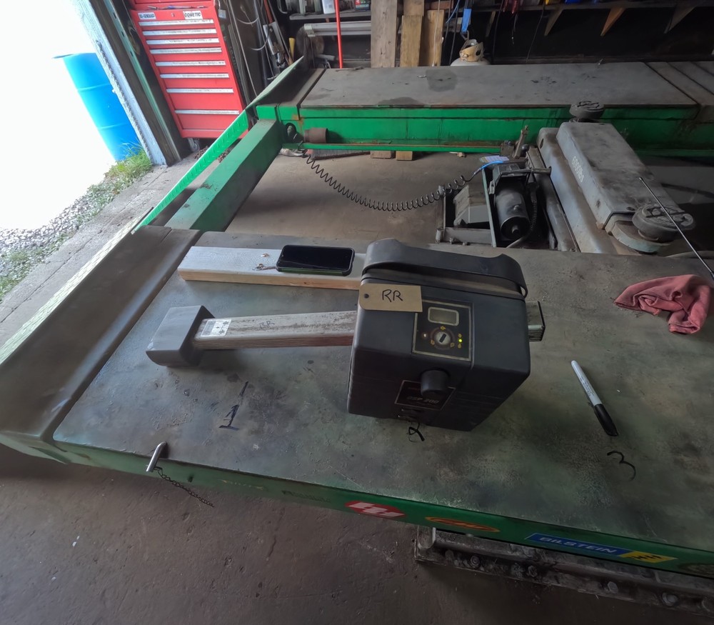 Hunter DSP200 Rear Alignment Head - Passenger side right rear