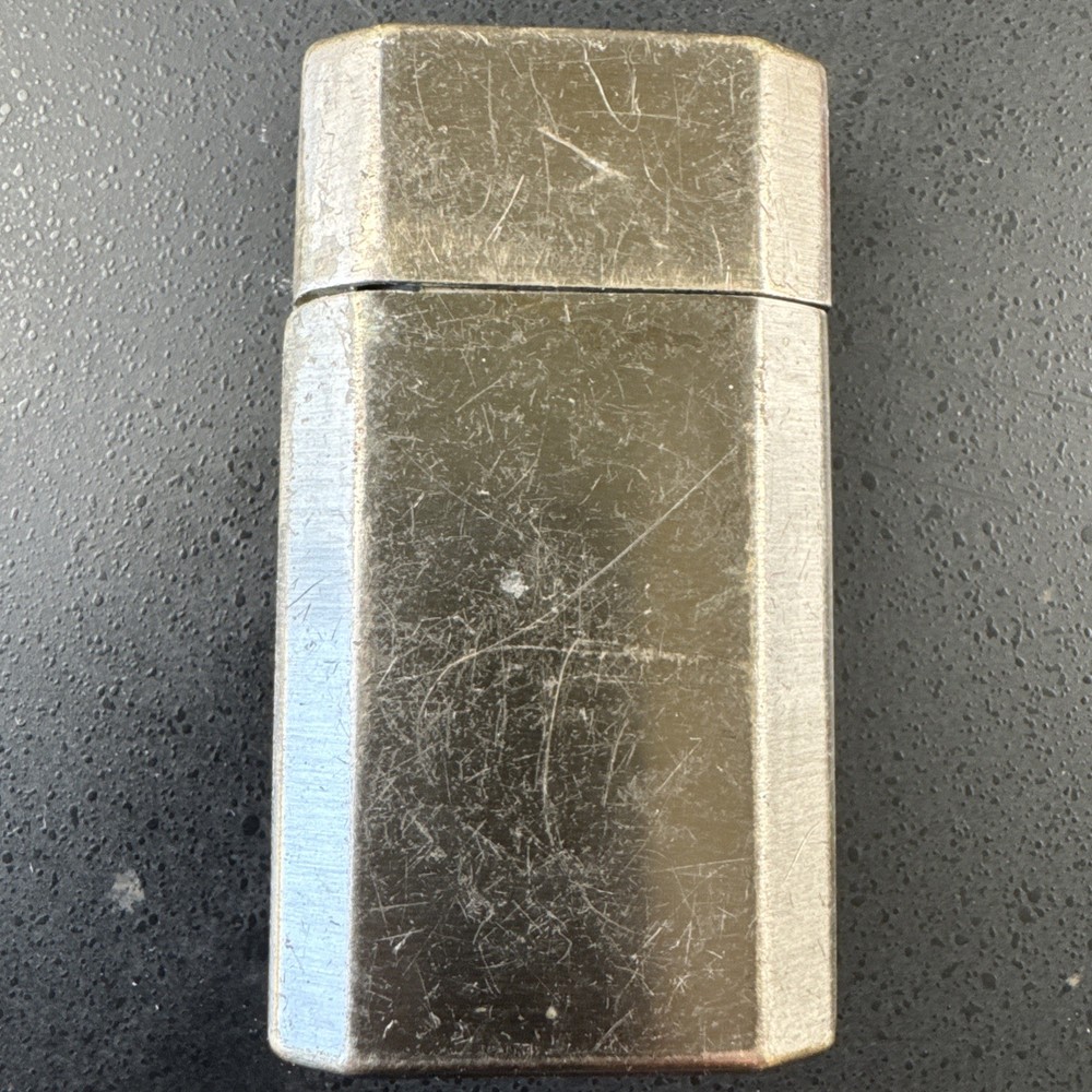 RONSON Jet Lite Butane Lighter SMOKE GREY - Works