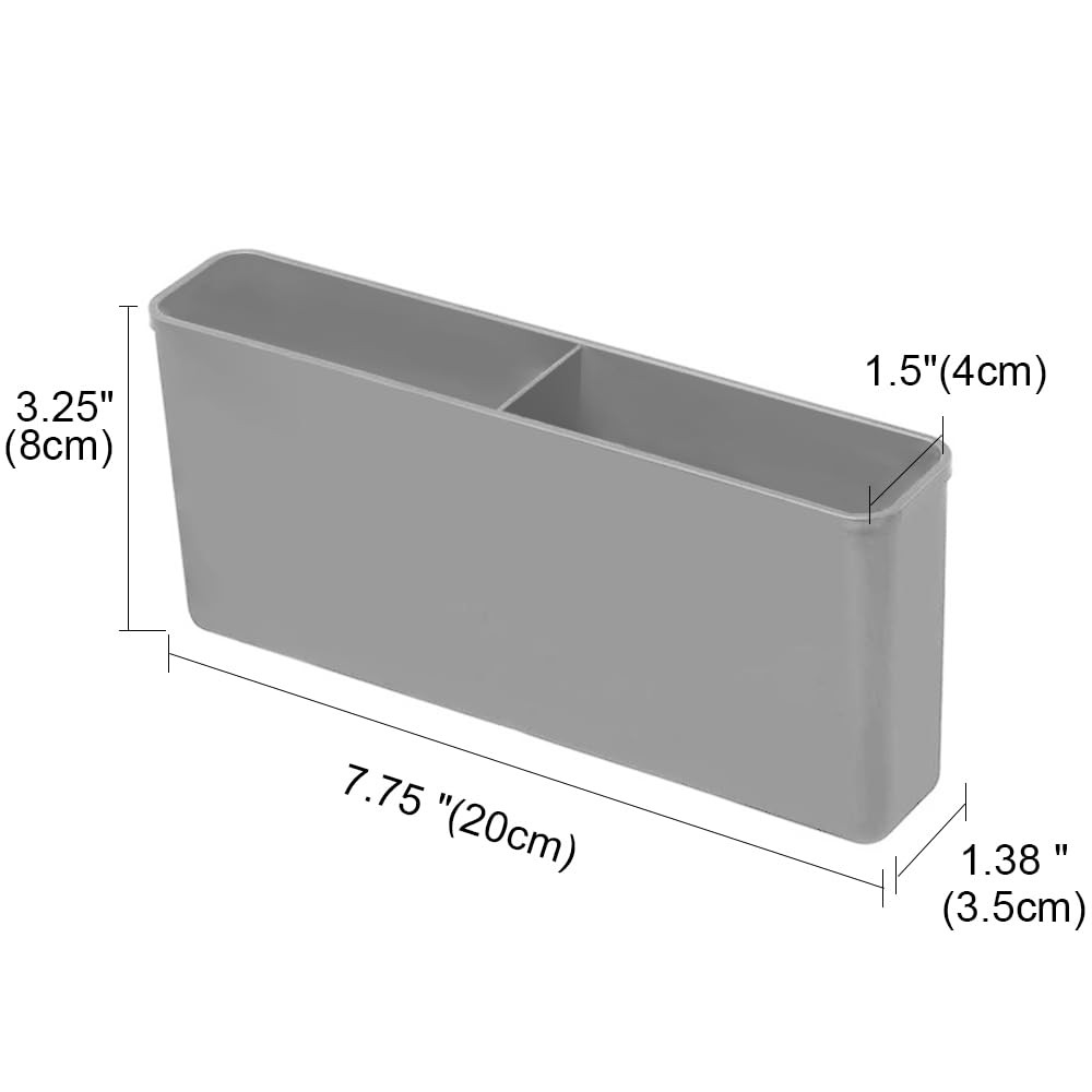 Plastic Utensil Silverware Storage Holder Caddy,Fit Kitchen Sink Drying Rack,...