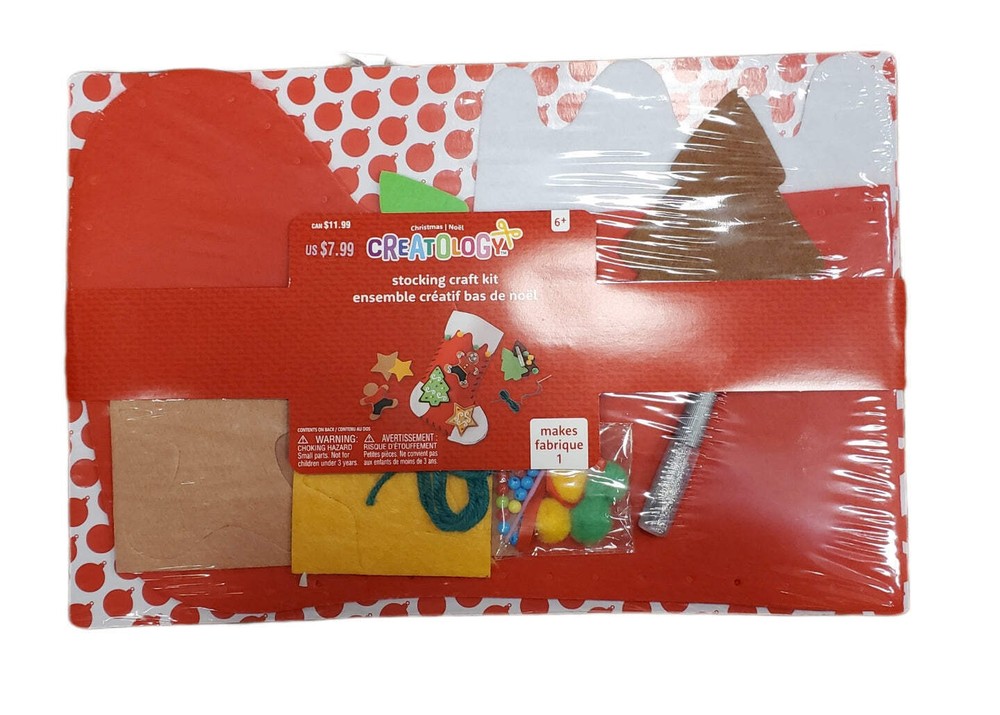Creatology DIY Stocking Craft Kit – Gingerbread Theme