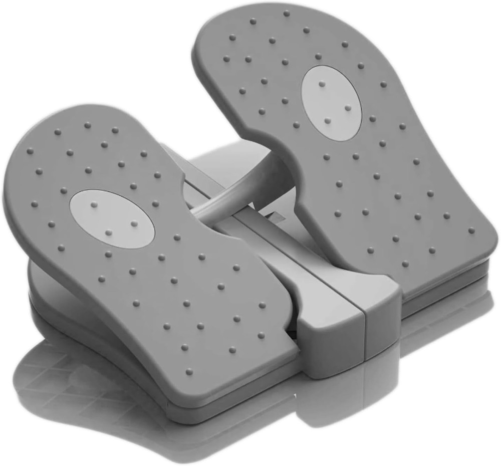 Mini Foldable Leg Exerciser Portable Foot Pedal Exercise Machine under Desk Step