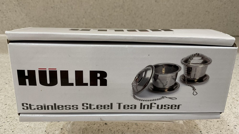 Hullr Stainless Steel Tea Infuser New Open Box